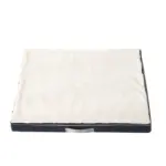 Memory-Foam-Kissen in Hundeform mit waschbarem Bezug