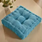 Quadratisches Outdoor-Kissen aus Samt