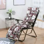 Liegestuhl-Kissen für den Außenbereich mit Blumenmuster