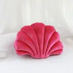 Rotes Muschelkissen