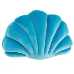 Blaues Muschelkissen