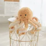 Plüschkissen in Form eines Oktopus